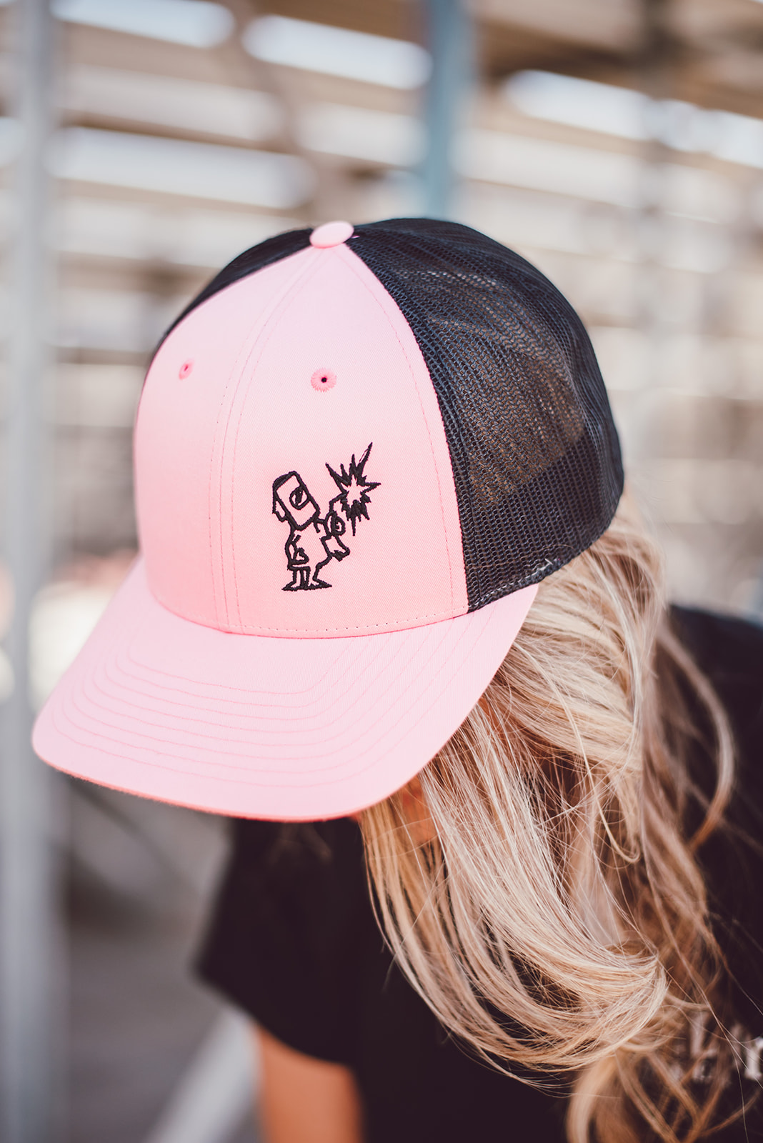 Pink Barclay Mechanical Hat